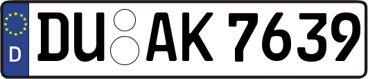 DU-AK7639