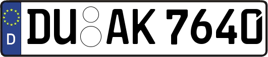 DU-AK7640