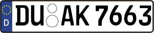 DU-AK7663