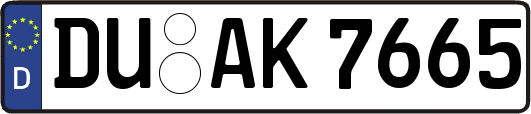 DU-AK7665