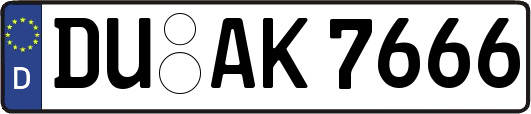 DU-AK7666