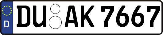 DU-AK7667