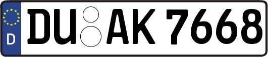 DU-AK7668