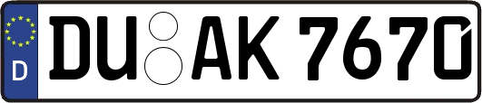 DU-AK7670