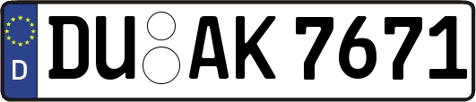 DU-AK7671