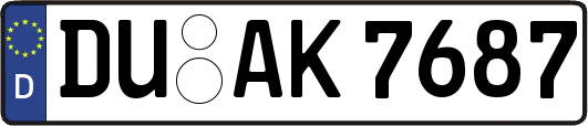 DU-AK7687