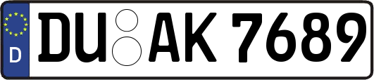 DU-AK7689