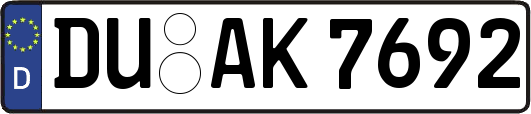 DU-AK7692