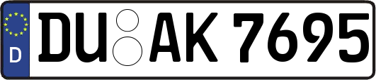 DU-AK7695