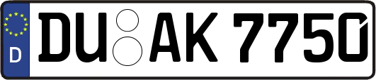 DU-AK7750
