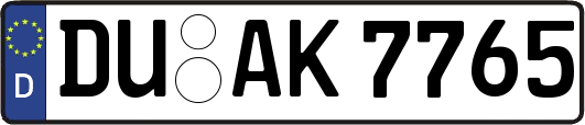 DU-AK7765