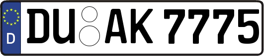 DU-AK7775