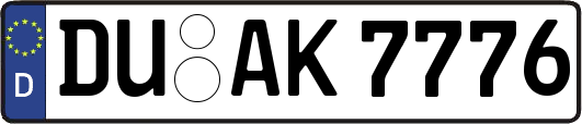 DU-AK7776