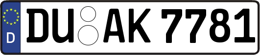 DU-AK7781