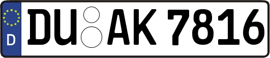 DU-AK7816