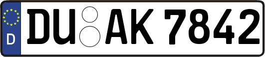 DU-AK7842