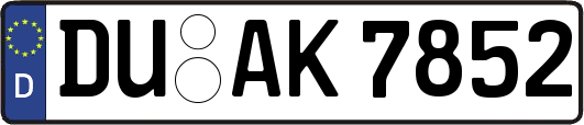 DU-AK7852