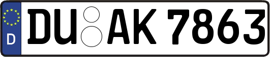 DU-AK7863