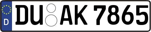 DU-AK7865