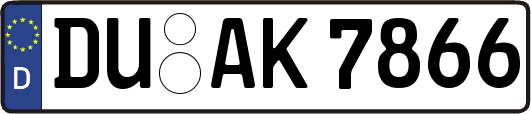 DU-AK7866