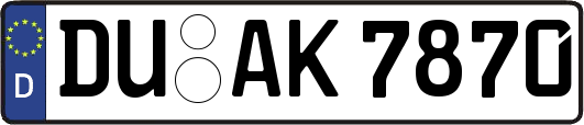 DU-AK7870