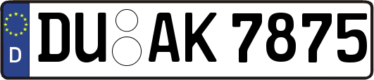 DU-AK7875