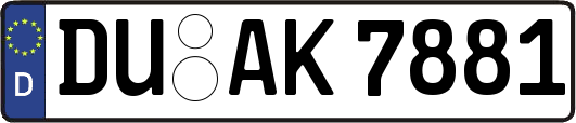DU-AK7881