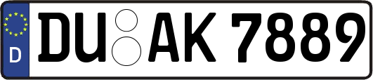 DU-AK7889