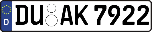 DU-AK7922