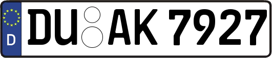 DU-AK7927