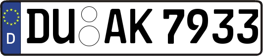 DU-AK7933