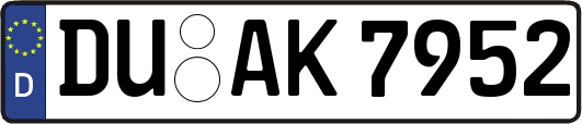 DU-AK7952
