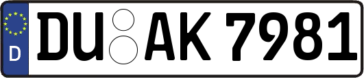 DU-AK7981