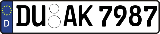DU-AK7987