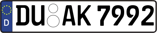 DU-AK7992