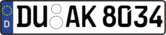 DU-AK8034
