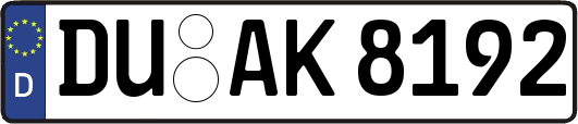 DU-AK8192