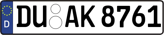 DU-AK8761