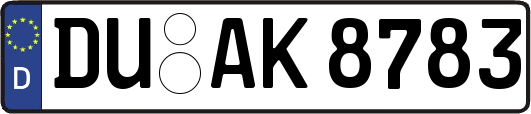 DU-AK8783