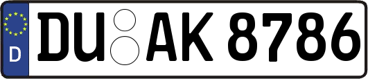 DU-AK8786