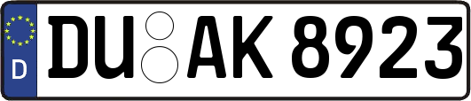 DU-AK8923
