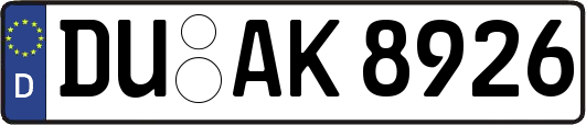 DU-AK8926
