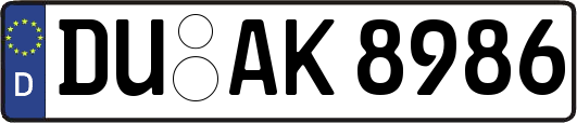DU-AK8986
