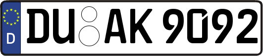 DU-AK9092