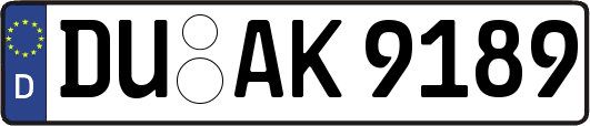 DU-AK9189