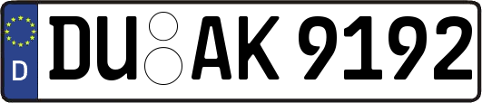 DU-AK9192