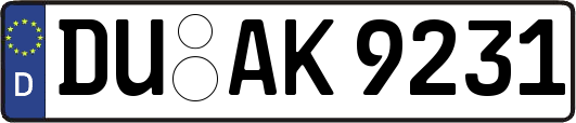 DU-AK9231