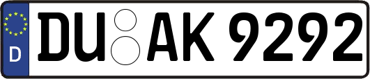 DU-AK9292