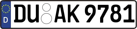 DU-AK9781