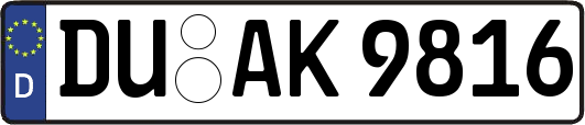 DU-AK9816
